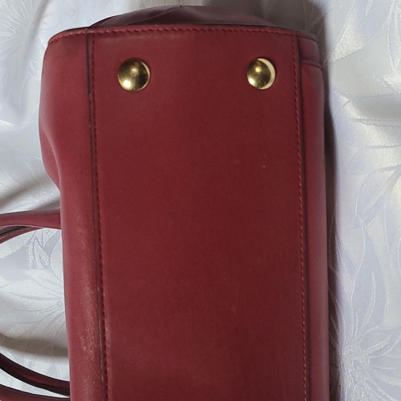 ❤️ Coach Legacy Chelsea Carryall #25359 Gorgeous Raspberry - Picture 4 of 16